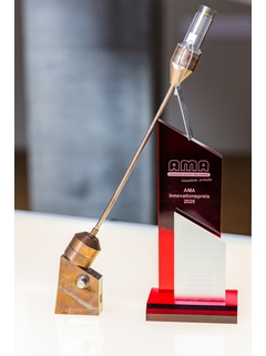 Imagen del AMA Innovation Award 2025 para Proline Prosonic Flow P 500