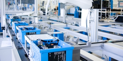 Producción Liquiline: fabricación altamente automatizada.