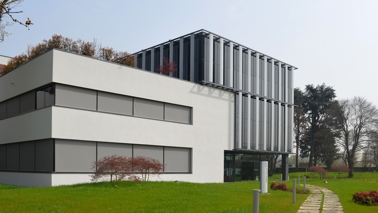 La sede central de Endress+Hauser en Italia se encuentra cerca de Milán. El edificio fue reformado en 2016.