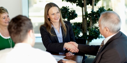 Endress+Hauser employees in a meeting