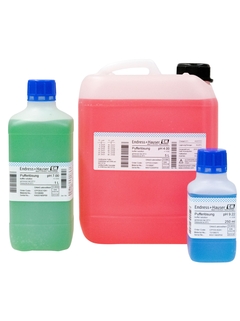 Soluciones tampón CPY20 para mediciones de pH