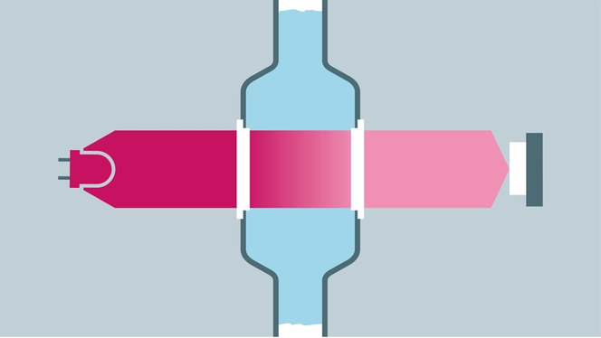Principio de medición colorimétrico de nutrientes