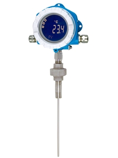 RTD thermometer TMT142R with field transmitter display