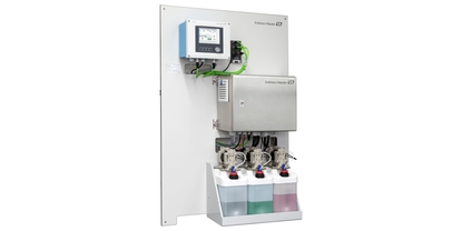 Liquiline Control CDC90 is an automatic cleaning and calibration system for pH and ORP sensors.