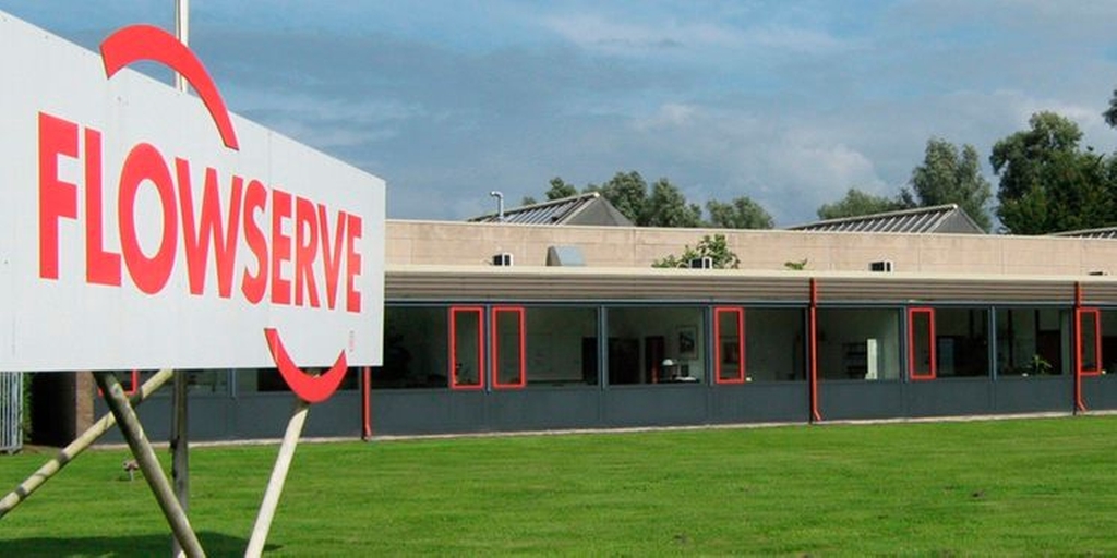 Flowserve Corp. sign Flowserve Corp. sign