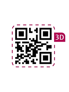 Código QR 3D para Prosonic Flow G