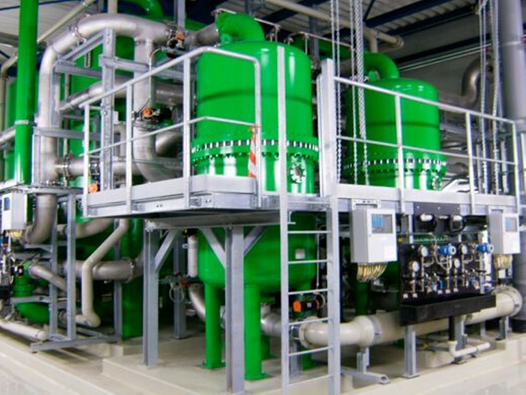 Análisis de sílice fiable: salida de la planta de pulido de condensados Un analizador de síliceLiquiline de Endress+Hauser