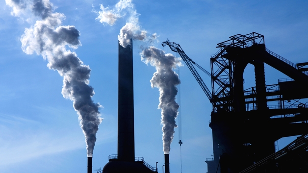 Emisiones industriales de dióxido de carbono