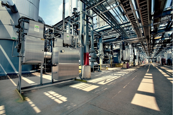 Analizador de gases TDLAS instalado en planta