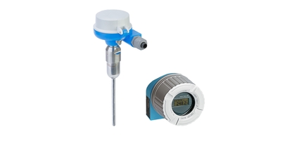 iTHERMTermómetro TM131 coniTEMPtransmisor HART TMT82 e indicador