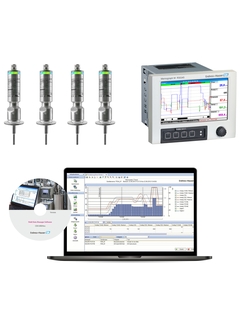iTHERMMonitorización de la calibración TrustSens TM371 conMemographM RSG45 y software FDM
