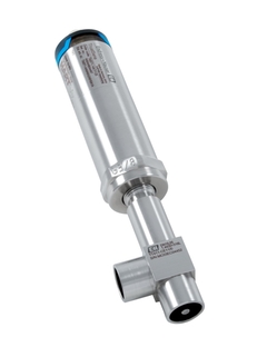 Sanitary RTD TrustSens TM371 with elbow thermowell in hygienic design