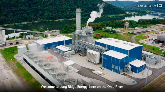 Long Ridge Energy prueba la mezcla de hidrógeno con gas natural para reducir las emisiones de dióxido de carbono.