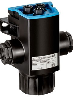 FlowfitPortasondas CPA25 con tres ranuras para sensores Pg 13,5.