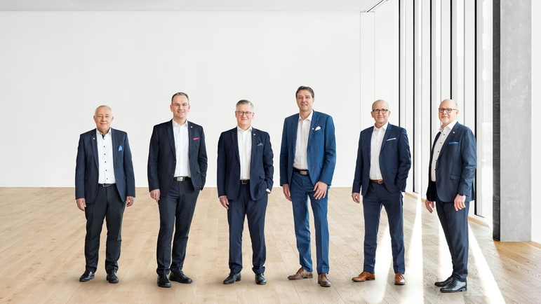 Los miembros de la Junta Ejecutiva de Endress + Hauser.