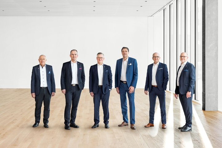 The members of the Endress+Hauser Executive Board.