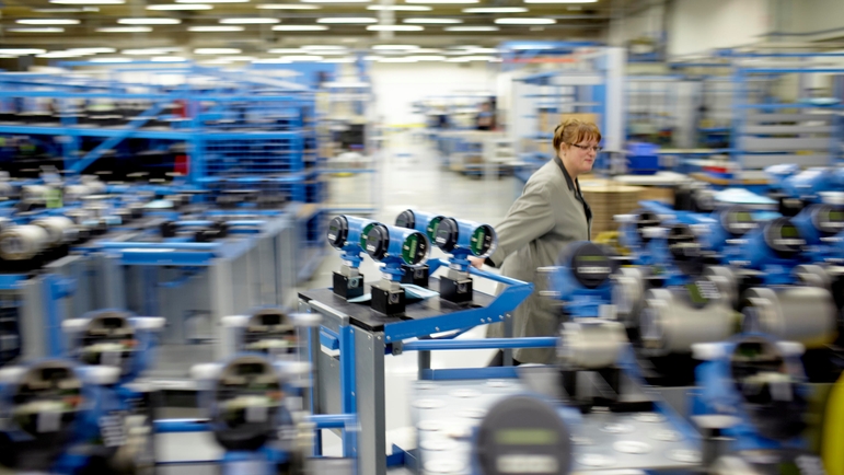 Endress+Hauser fabrica caudalímetros electromagnéticos y otros instrumentos en Cernay (Francia).