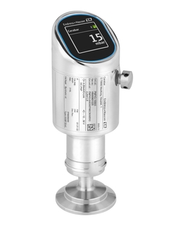 CerabarPMP43, con indicador, caja 316L, abrazadera